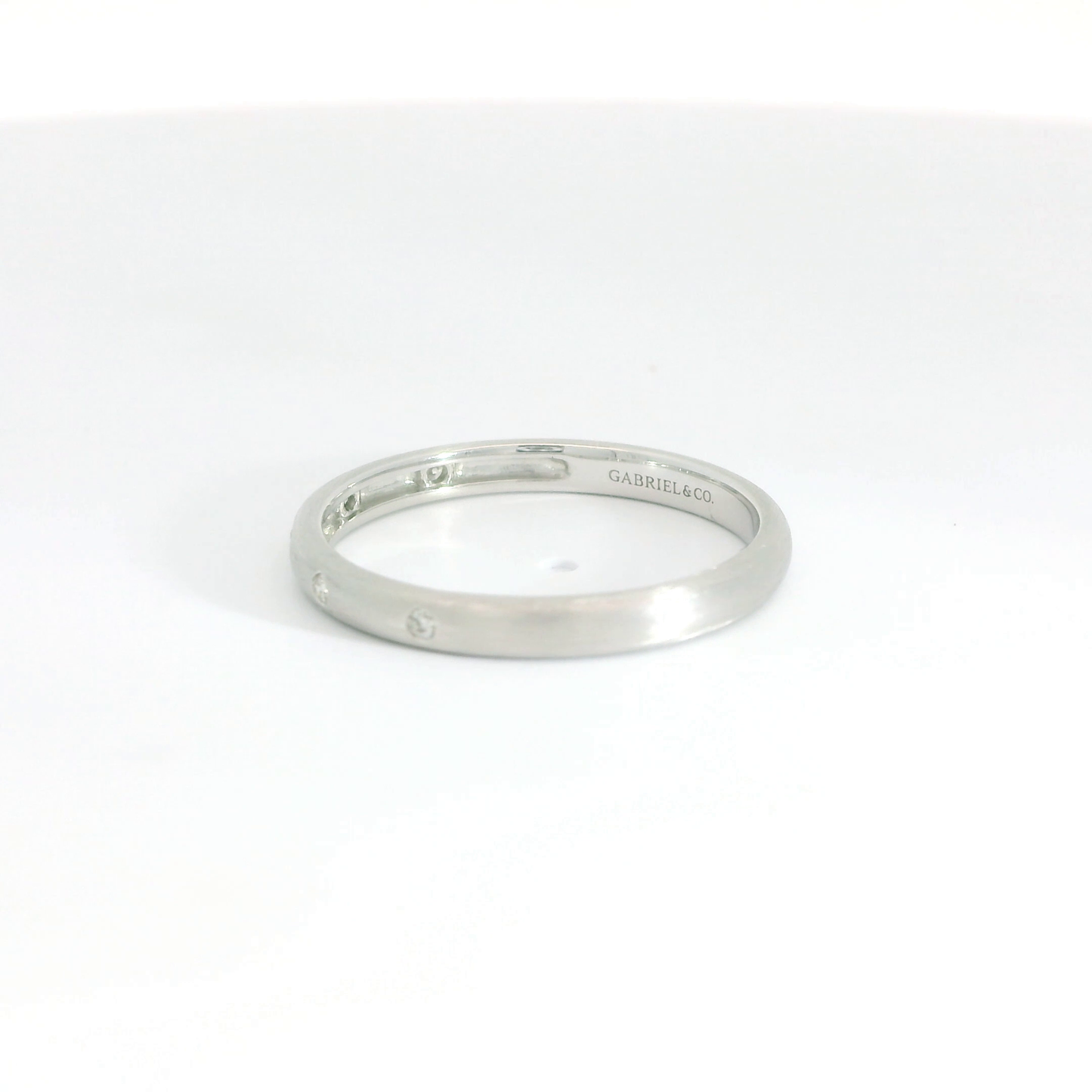 14K White Gold Diamond Ring