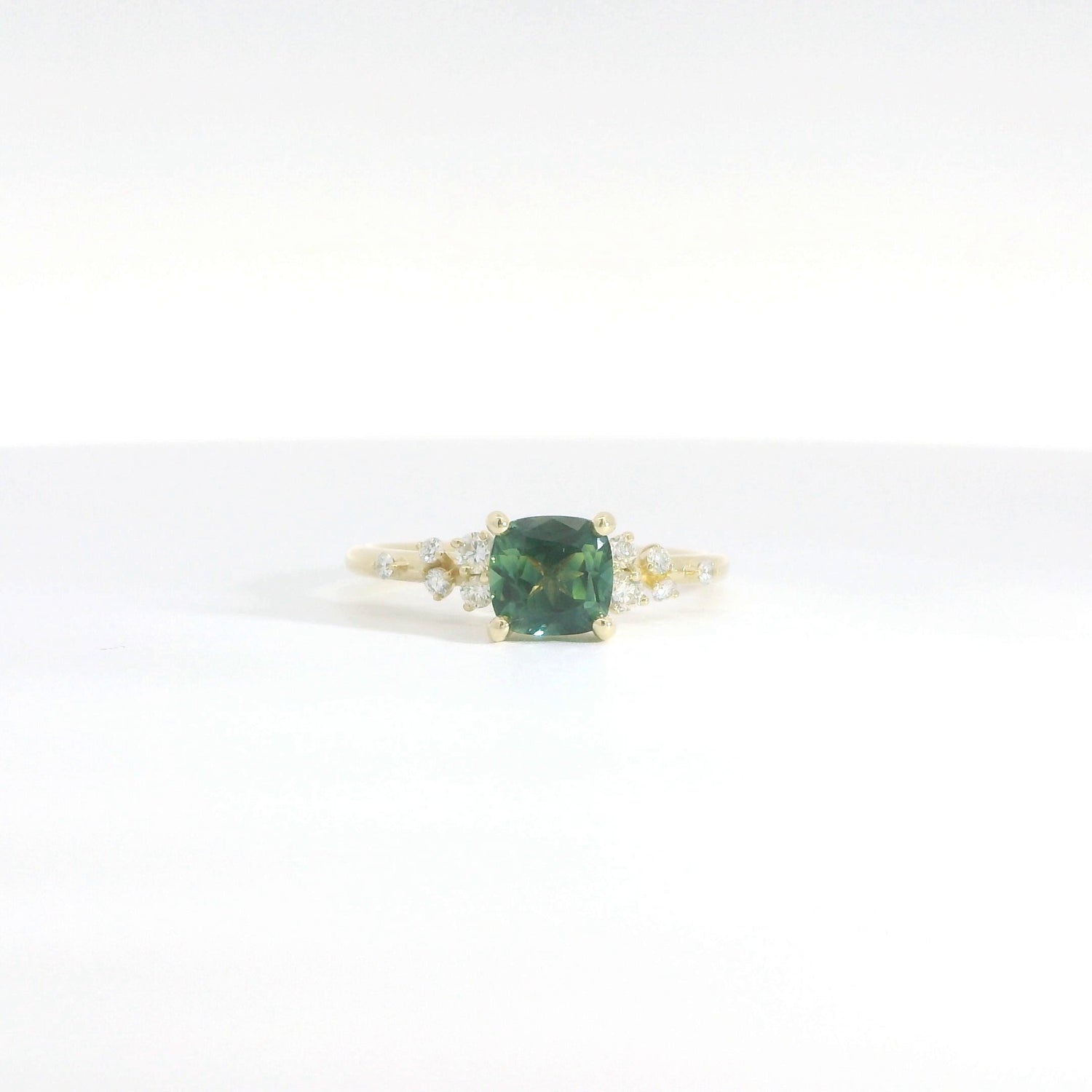Colored Gemstone Engagement Rings