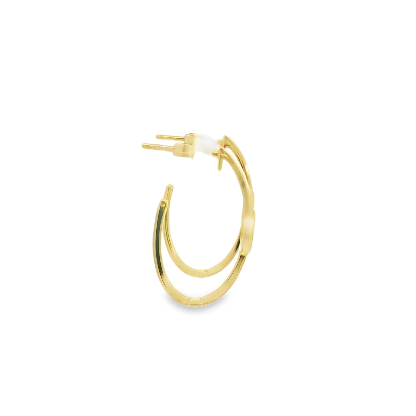 Elegant Gold Hoop Earrings