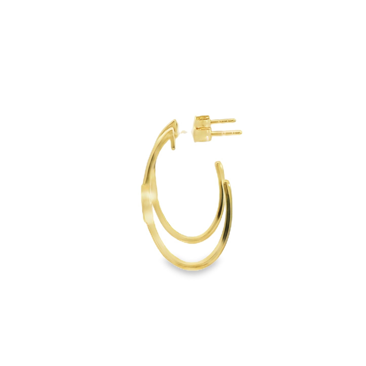 Elegant Gold Hoop Earrings