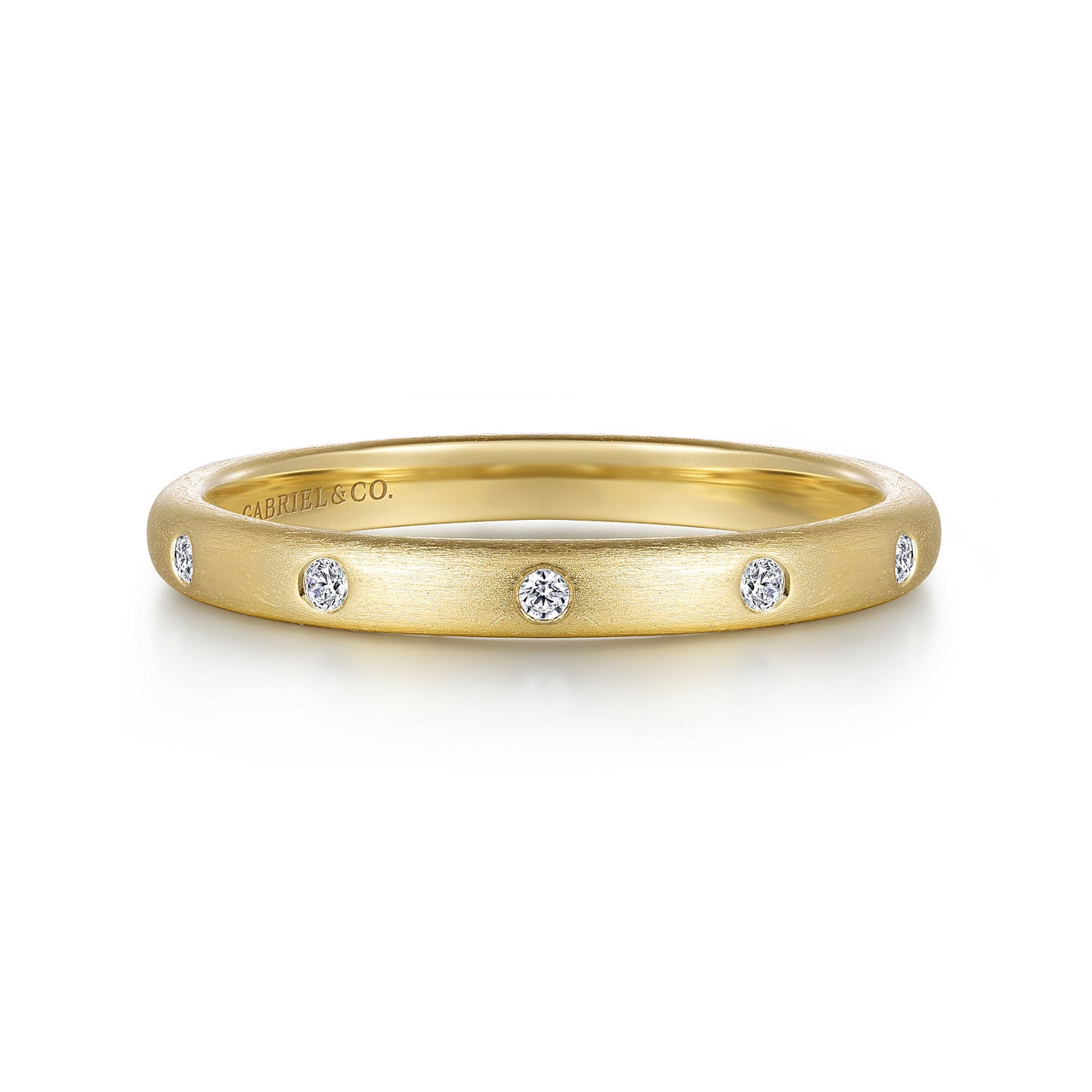 14K Yellow Gold Diamond Ring