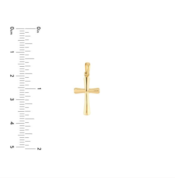 14K Gold Cross Pendant