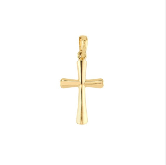 14K Gold Cross Pendant