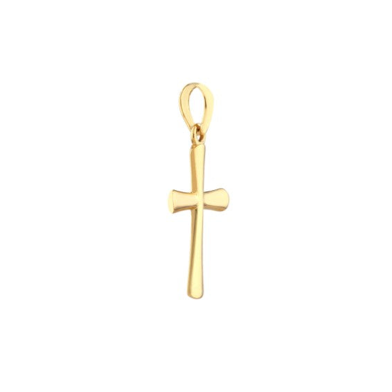 14K Gold Cross Pendant